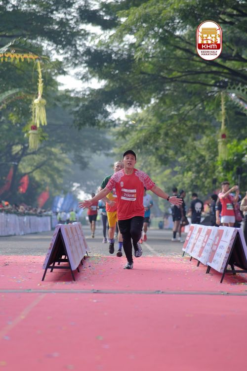 Race photo from Kediri Half Marathon 2025