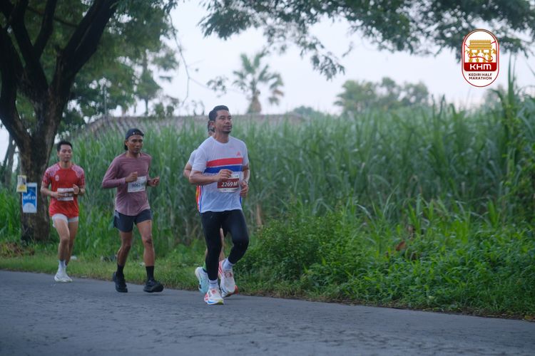 Race photo from Kediri Half Marathon 2025