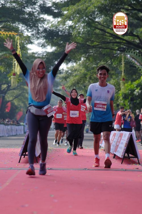 Race photo from Kediri Half Marathon 2025