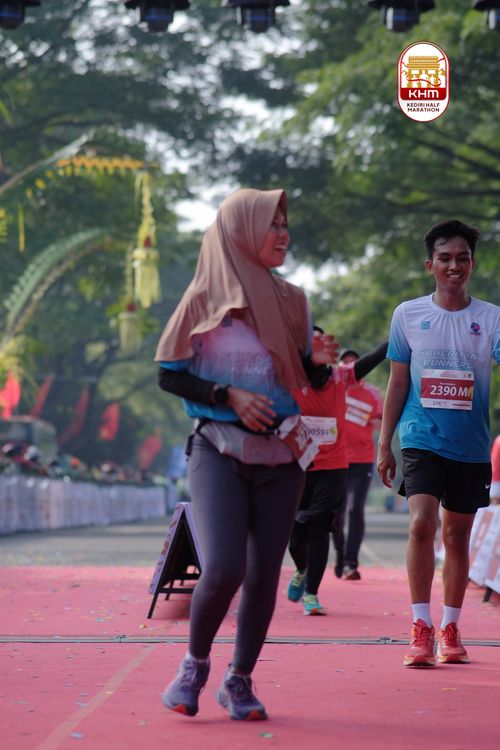 Race photo from Kediri Half Marathon 2025