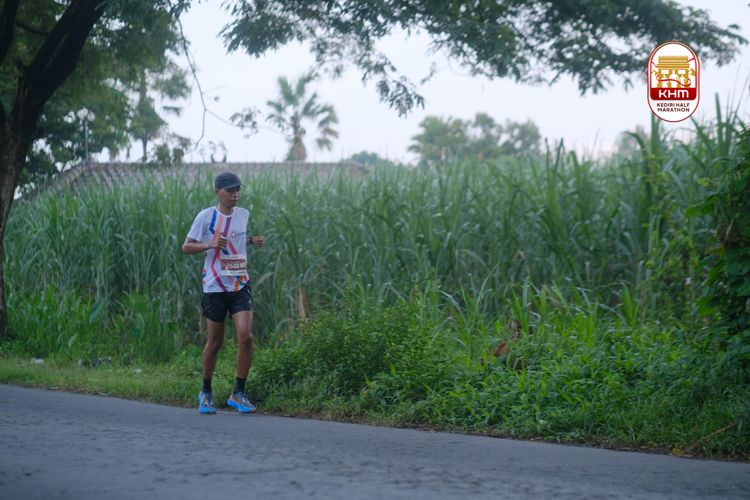 Race photo from Kediri Half Marathon 2025