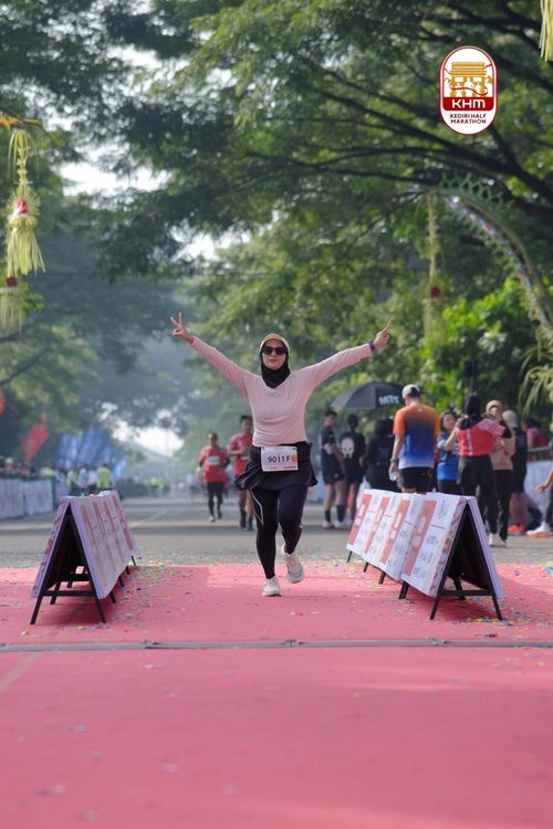 Race photo from Kediri Half Marathon 2025