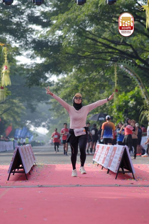 Race photo from Kediri Half Marathon 2025