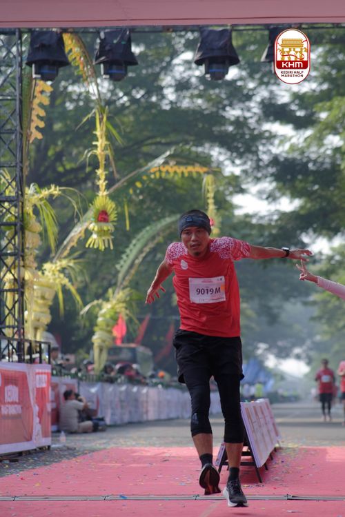 Race photo from Kediri Half Marathon 2025