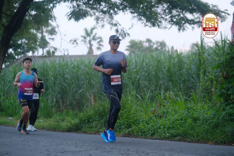 Race photo from Kediri Half Marathon 2025