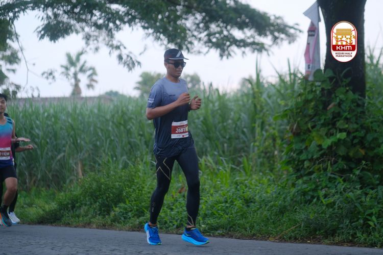 Race photo from Kediri Half Marathon 2025