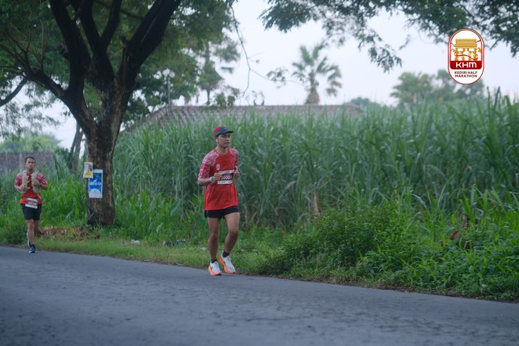 Race photo from Kediri Half Marathon 2025