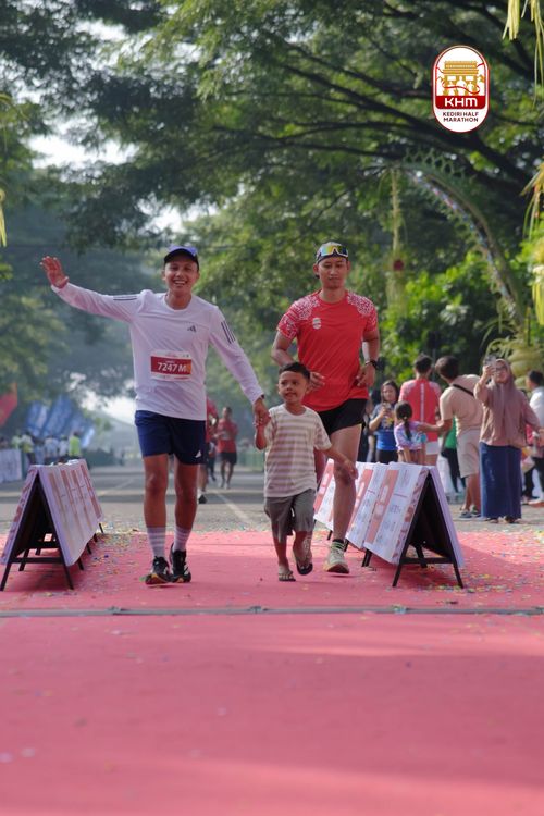 Race photo from Kediri Half Marathon 2025