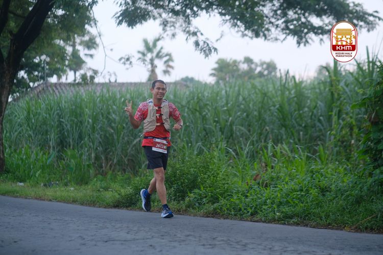 Race photo from Kediri Half Marathon 2025