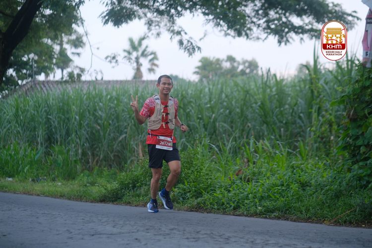 Race photo from Kediri Half Marathon 2025