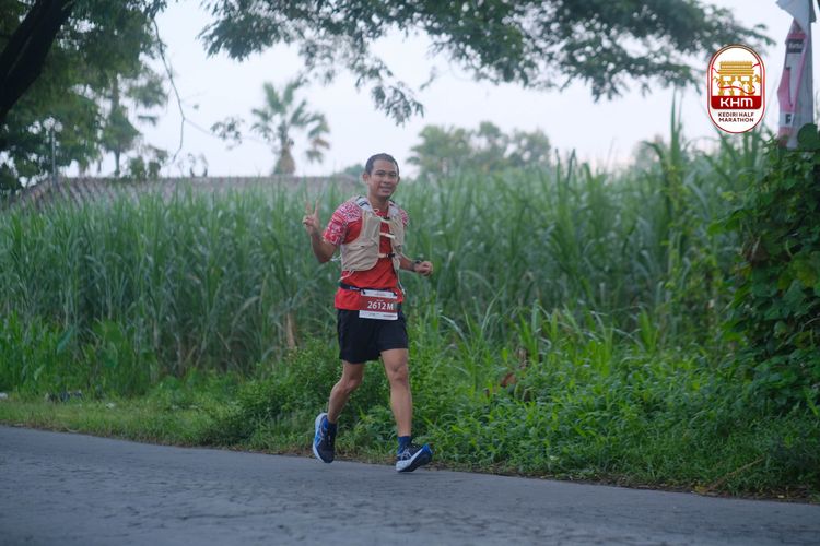 Race photo from Kediri Half Marathon 2025