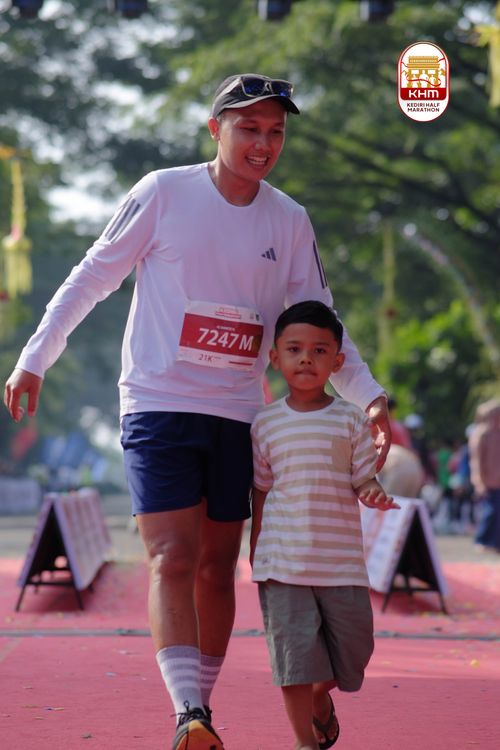 Race photo from Kediri Half Marathon 2025