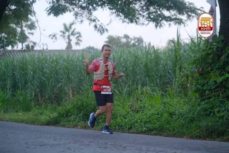 Race photo from Kediri Half Marathon 2025