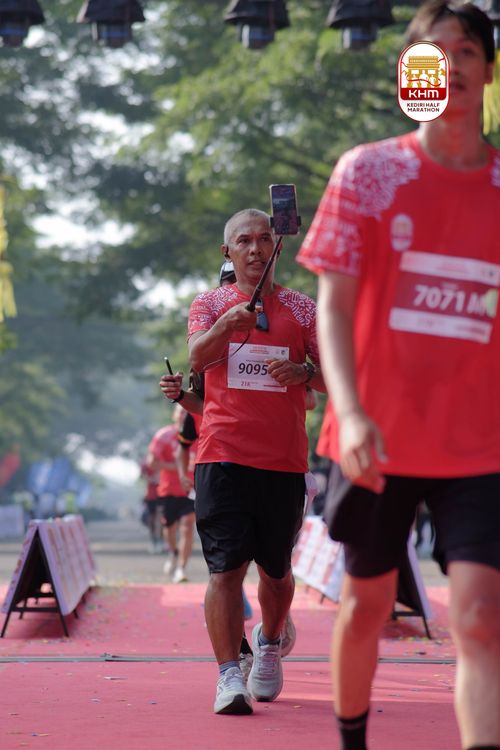 Race photo from Kediri Half Marathon 2025