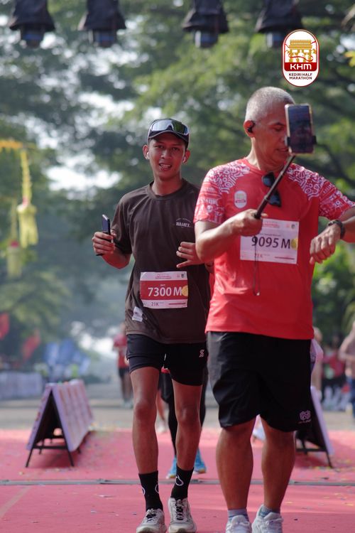 Race photo from Kediri Half Marathon 2025