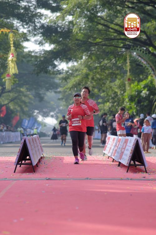 Race photo from Kediri Half Marathon 2025