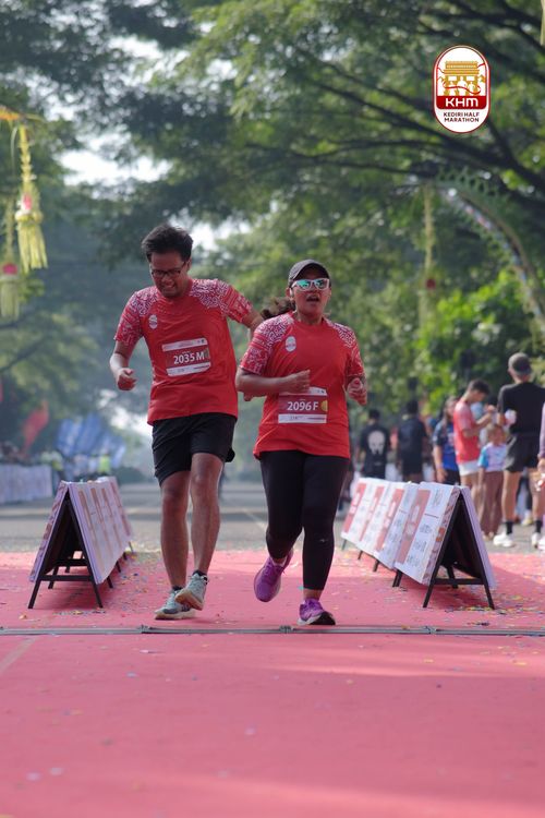Race photo from Kediri Half Marathon 2025
