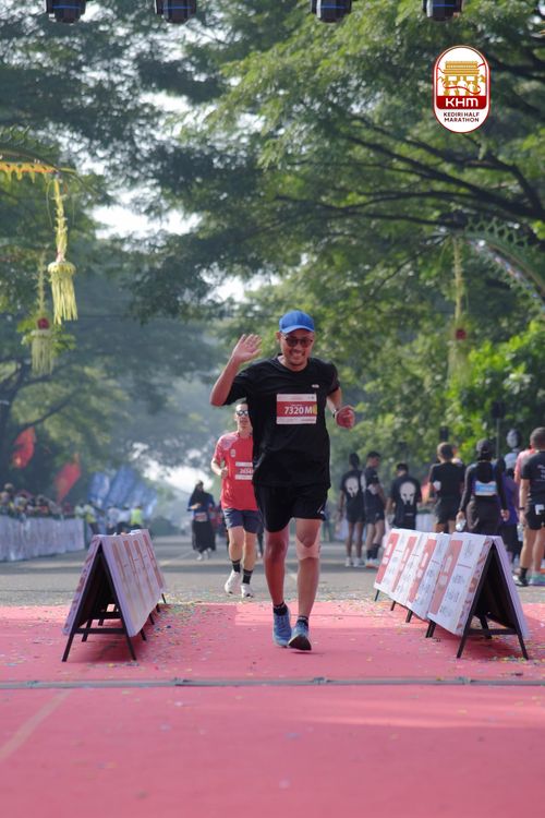Race photo from Kediri Half Marathon 2025