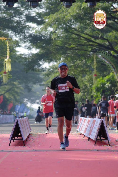 Race photo from Kediri Half Marathon 2025