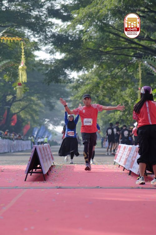 Race photo from Kediri Half Marathon 2025