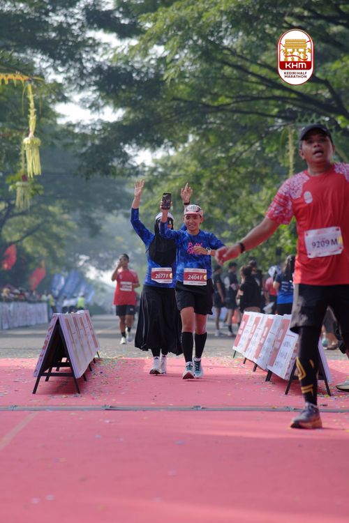 Race photo from Kediri Half Marathon 2025