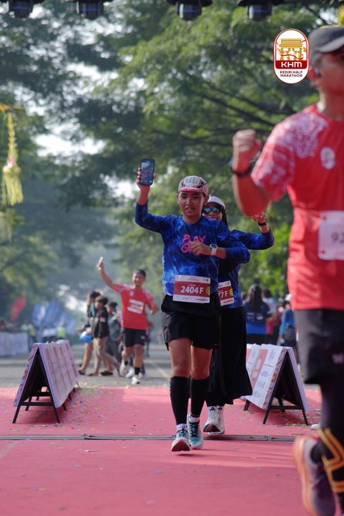 Race photo from Kediri Half Marathon 2025
