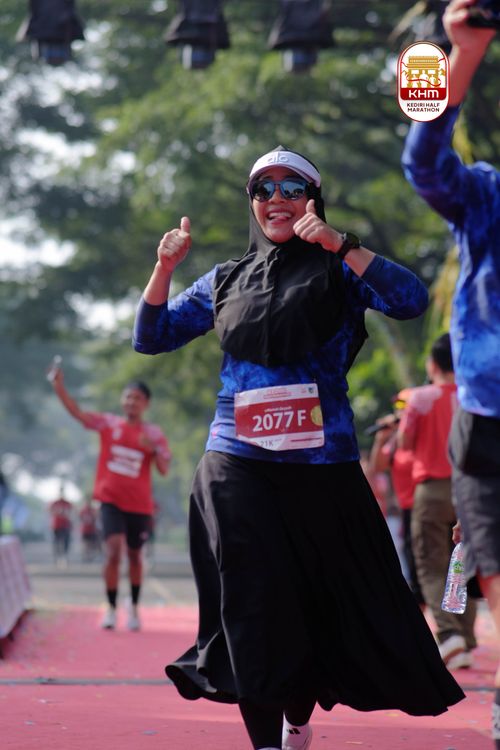 Race photo from Kediri Half Marathon 2025