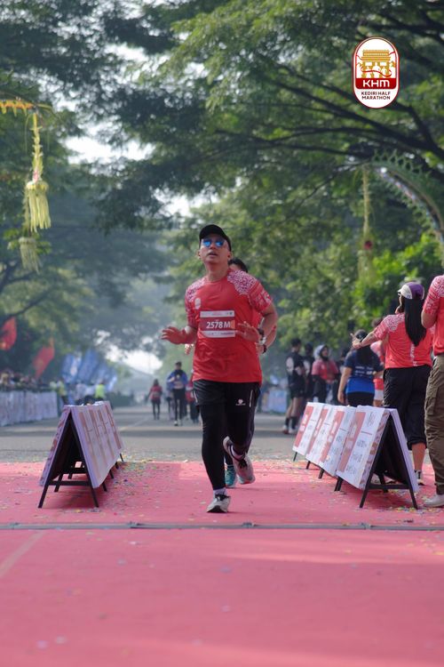 Race photo from Kediri Half Marathon 2025