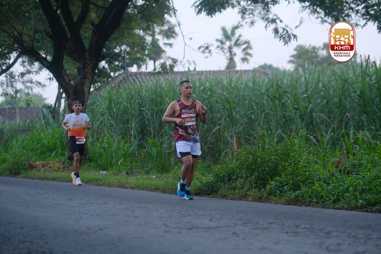 Race photo from Kediri Half Marathon 2025