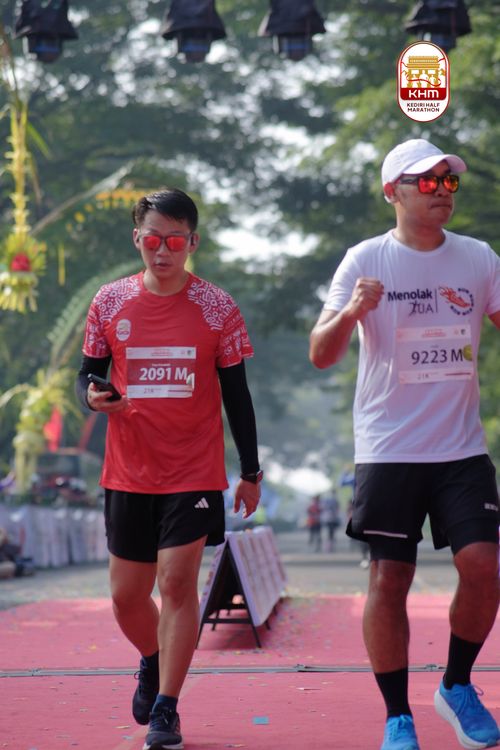 Race photo from Kediri Half Marathon 2025