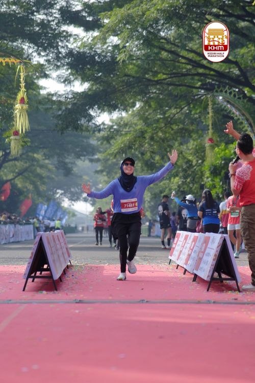 Race photo from Kediri Half Marathon 2025