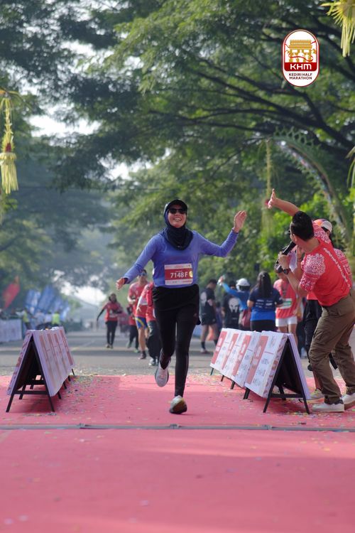 Race photo from Kediri Half Marathon 2025