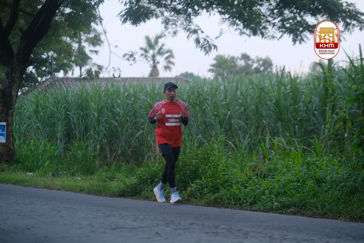 Race photo from Kediri Half Marathon 2025