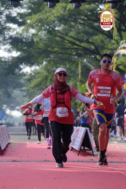Race photo from Kediri Half Marathon 2025