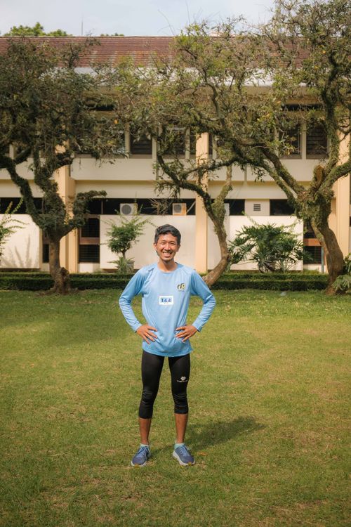 Race photo from Running 5 K