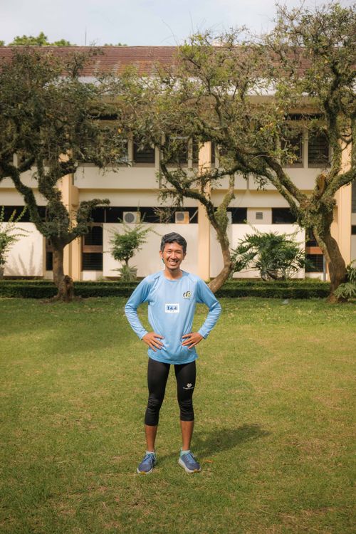 Race photo from Running 5 K