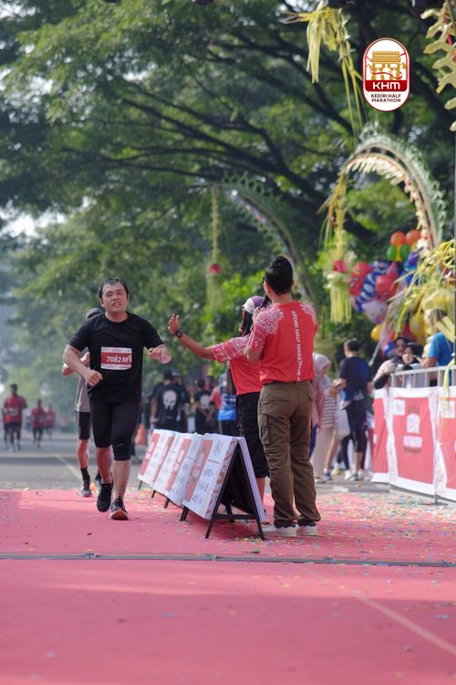 Race photo from Kediri Half Marathon 2025