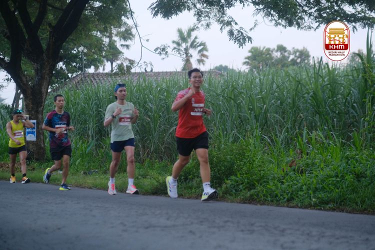 Race photo from Kediri Half Marathon 2025