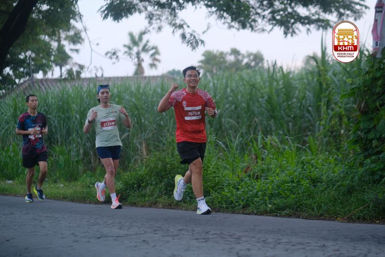 Race photo from Kediri Half Marathon 2025