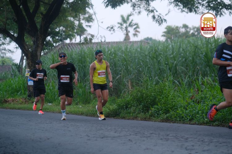Race photo from Kediri Half Marathon 2025