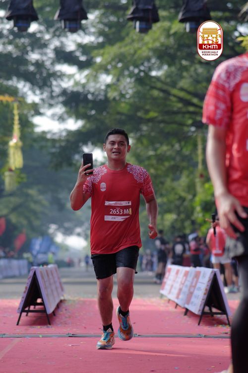 Race photo from Kediri Half Marathon 2025