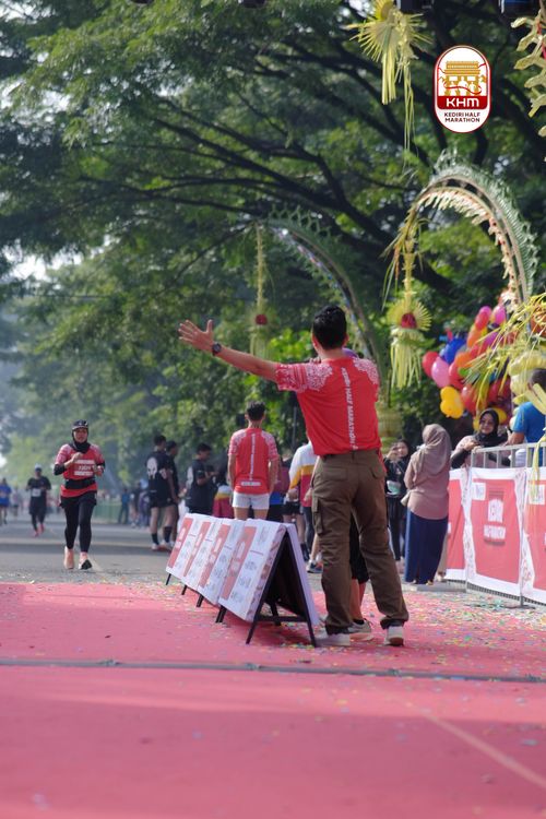 Race photo from Kediri Half Marathon 2025