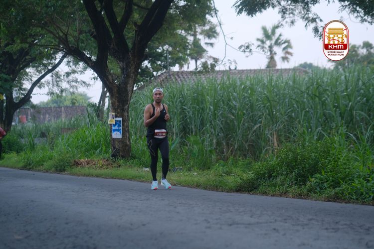 Race photo from Kediri Half Marathon 2025