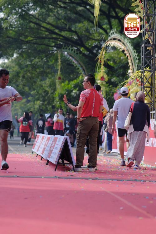 Race photo from Kediri Half Marathon 2025