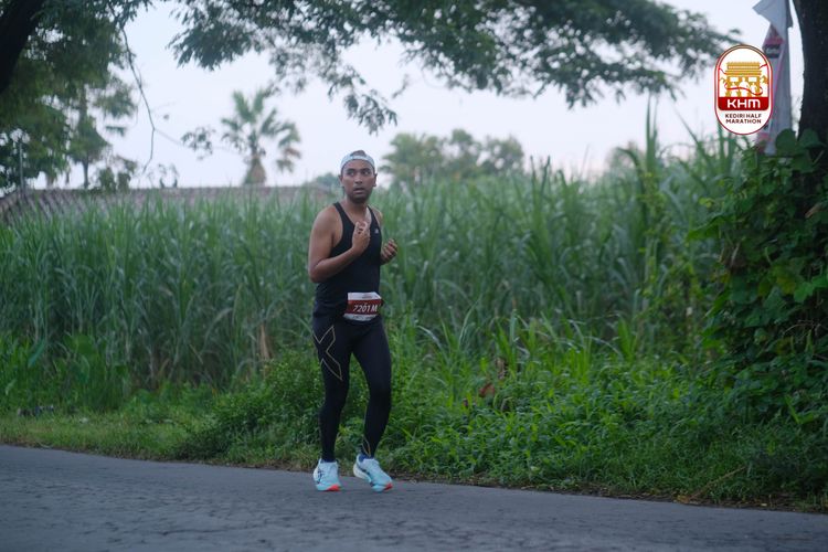 Race photo from Kediri Half Marathon 2025