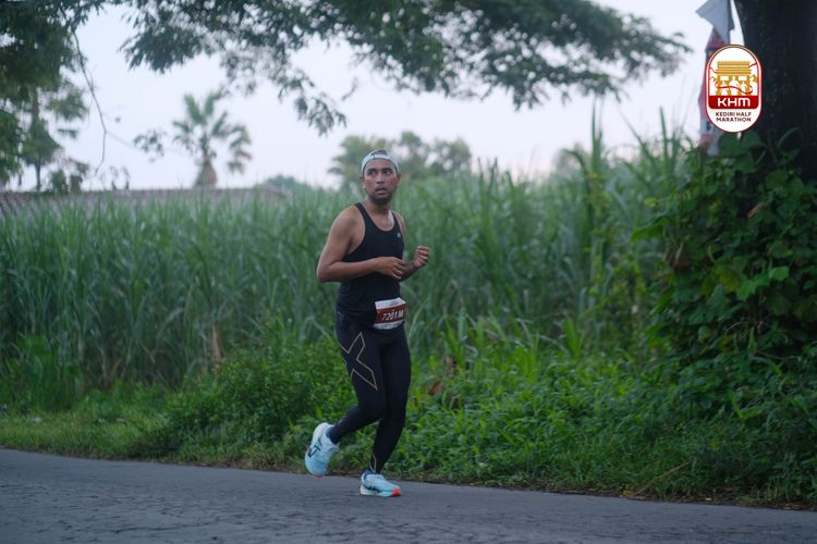 Race photo from Kediri Half Marathon 2025