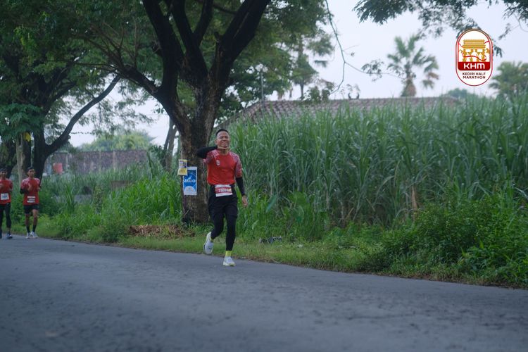 Race photo from Kediri Half Marathon 2025