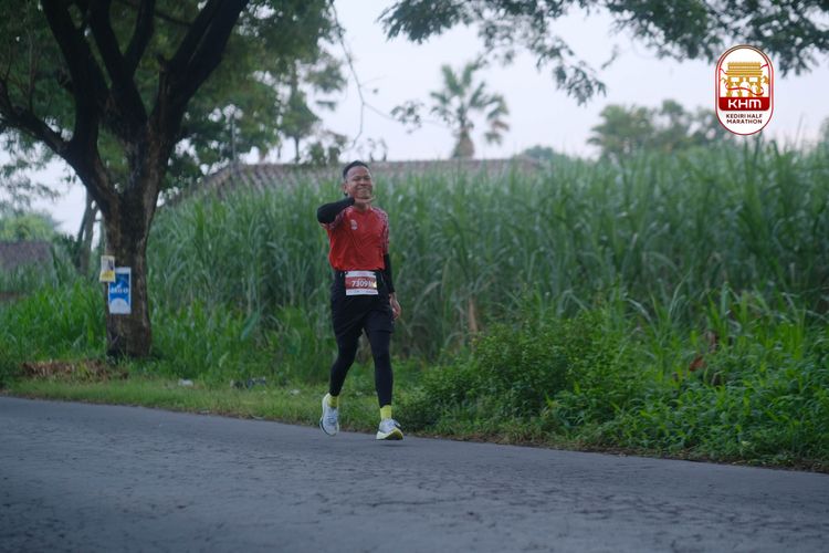 Race photo from Kediri Half Marathon 2025