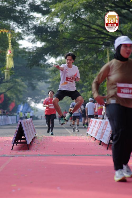 Race photo from Kediri Half Marathon 2025