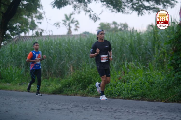 Race photo from Kediri Half Marathon 2025